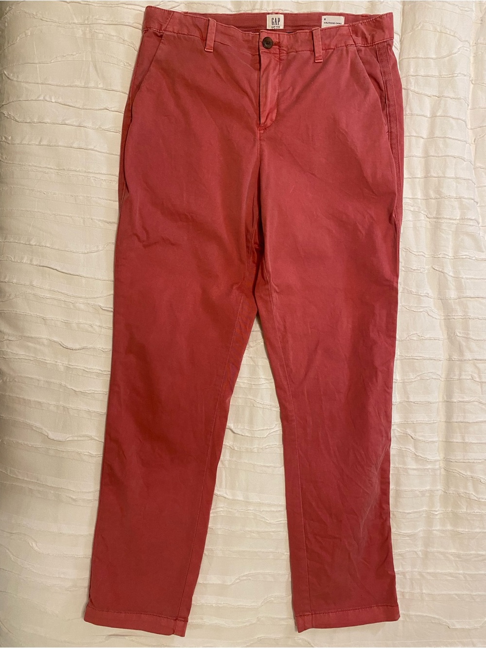 GAP Cropped Chino Jeans in pink city - Picture 4 of 7
